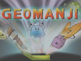 Portada del juego de mesa virtual Geomanji, de la Sociedad Geológica de España.